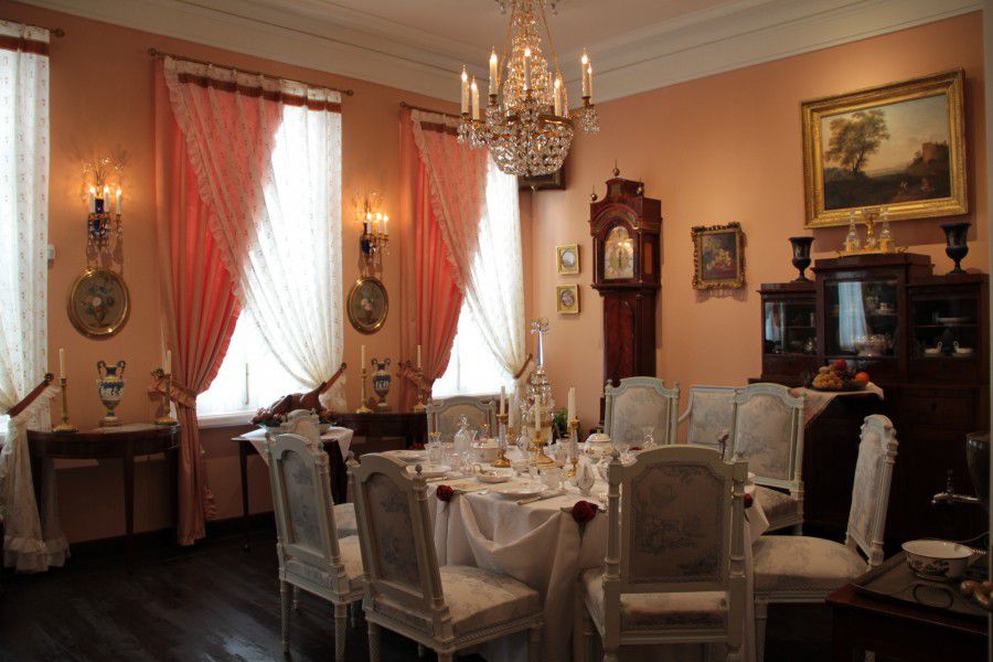 Столовая Дома-музея В.Л. Пушкина.