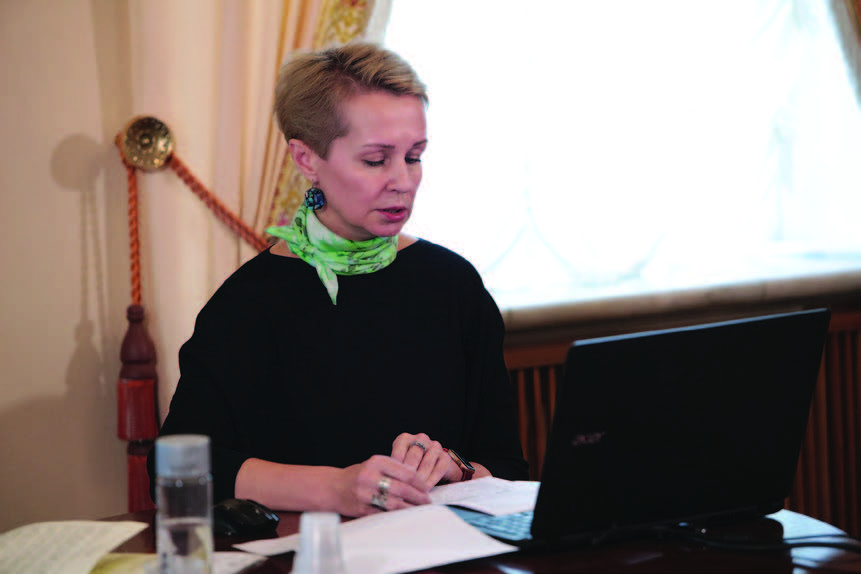 Заведующая отделом «Мемориальная квартира А. С. Пушкина на Арбате» Елена Шустова Заведующая отделом «Мемориальная квартира А. С. Пушкина на Арбате» Елена Шустова