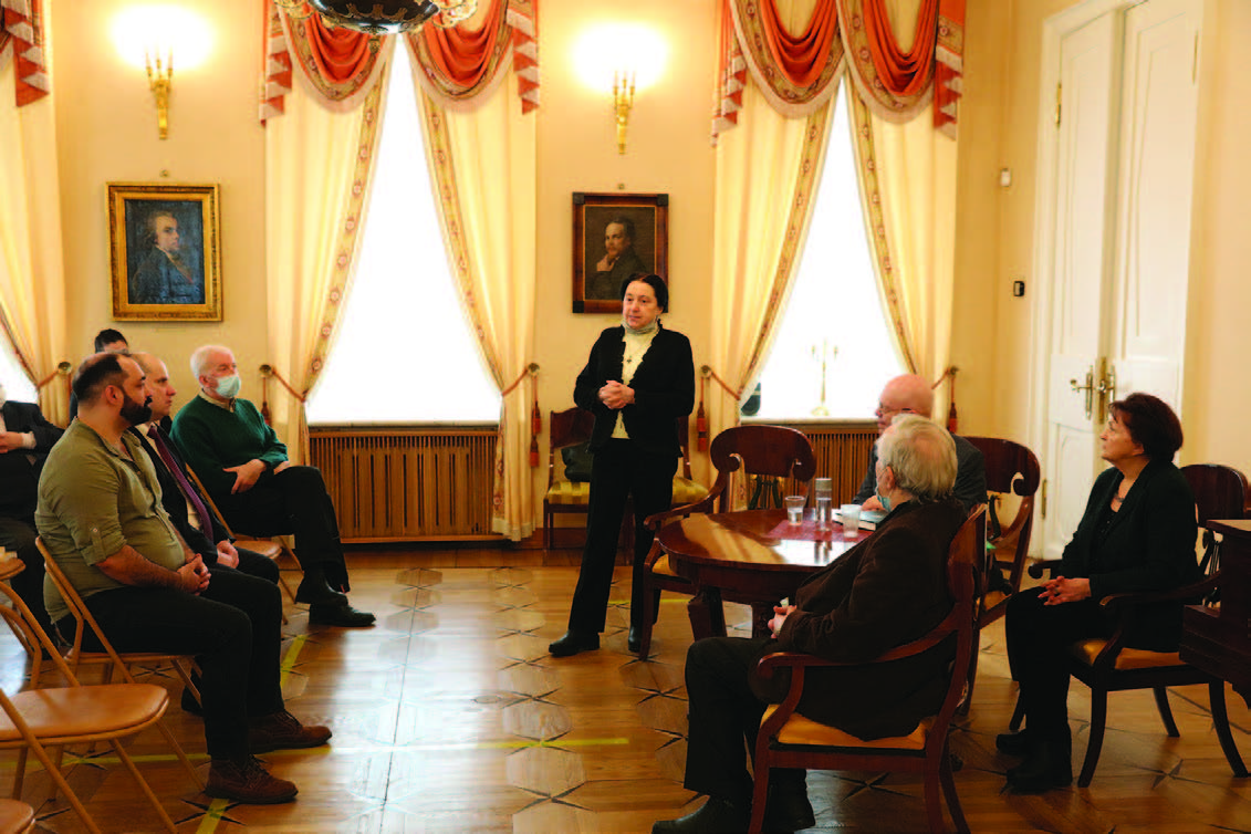 Открытое научное заседание к выходу в свет книги «Пушкины: генеалогическая энциклопедия». Кандидат исторических наук Ольга Рыкова Открытое научное заседание к выходу в свет книги «Пушкины: генеалогическая энциклопедия». Кандидат исторических наук Ольга Рыкова