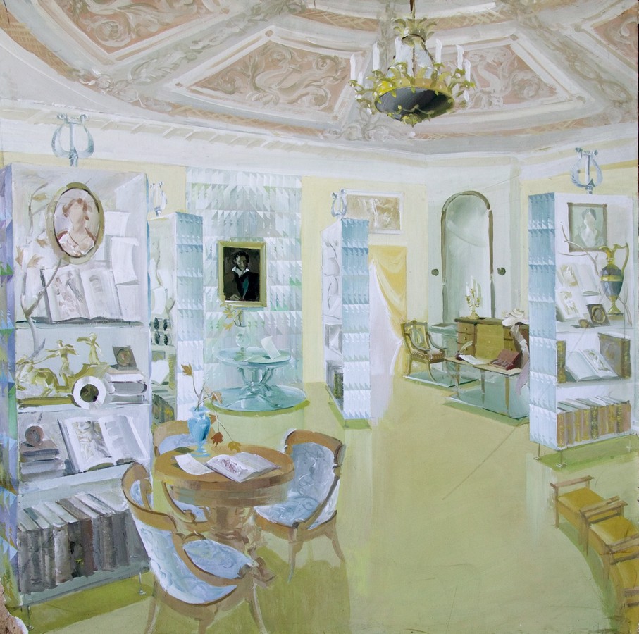 Эскиз «Онегинского зала» Эскиз «Онегинского зала»