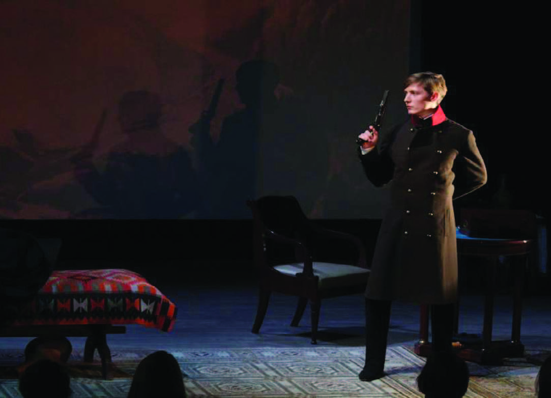 Александр Пурис в спектакле “Лермонтов. Избранное” Александр Пурис в спектакле “Лермонтов. Избранное”