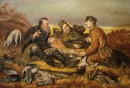 В. Перов. Охотники на привале. В. Перов. Охотники на привале.