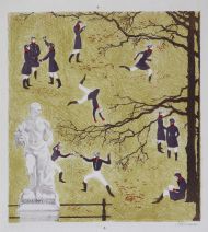 Иткин А.З. Хромолитография "Прогулка лицеистов в парке" Иткин А.З. Хромолитография "Прогулка лицеистов в парке"