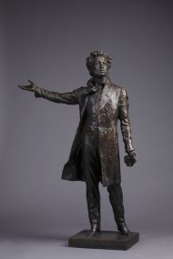 Аникушин М.К. (1917 - 1997) А.С. Пушкин. 1950-е. Бронза