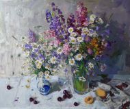 Натюрморт летний. Холст, масло, 2021 г. Натюрморт летний. Холст, масло, 2021 г.