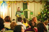 Новогоднее представление  домашнего  театра кукол «Чудесный  сон» в Доме-музее В. Л. Пушкина